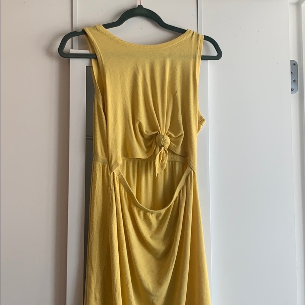 Aerie tie knot open waist dress